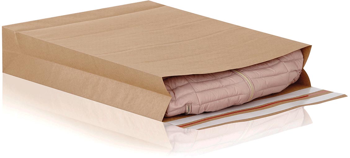 e-Green enveloppen met blokbodem, ft 400 x 500 x 100 + 100 mm, doos van 100 stuks afbeelding
