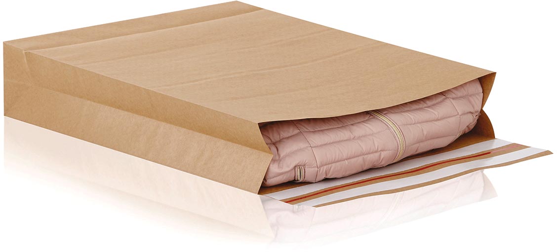e-Green enveloppen met blokbodem, ft 590 x 450 x 100 + 95 mm, doos van 100 stuks afbeelding