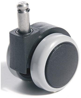Wielen voor harde bodem, diameter: 60 mm, pak van 5 stuks