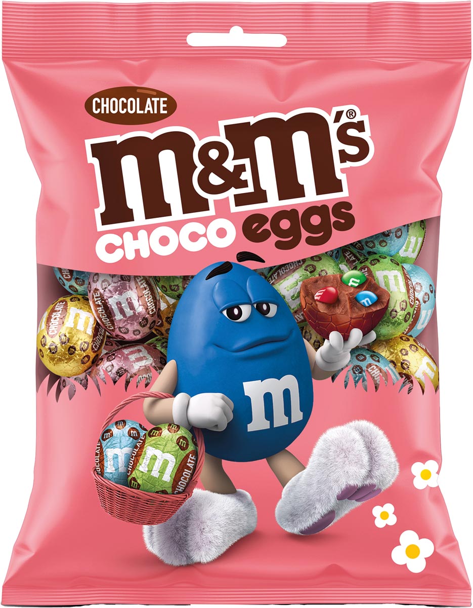 m&m's choco eggs, zakje met chocolade eieren, 70 g m&m's choco eggs, zakje met chocolade eieren, 70 g