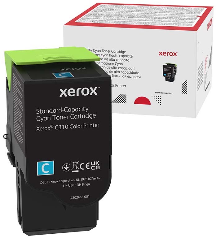 Xerox toner C310/C315, 2.000 pagina's, OEM 006R04357, cyaan Xerox toner C310/C315, 2.000 pagina's, OEM 006R04357, cyaan