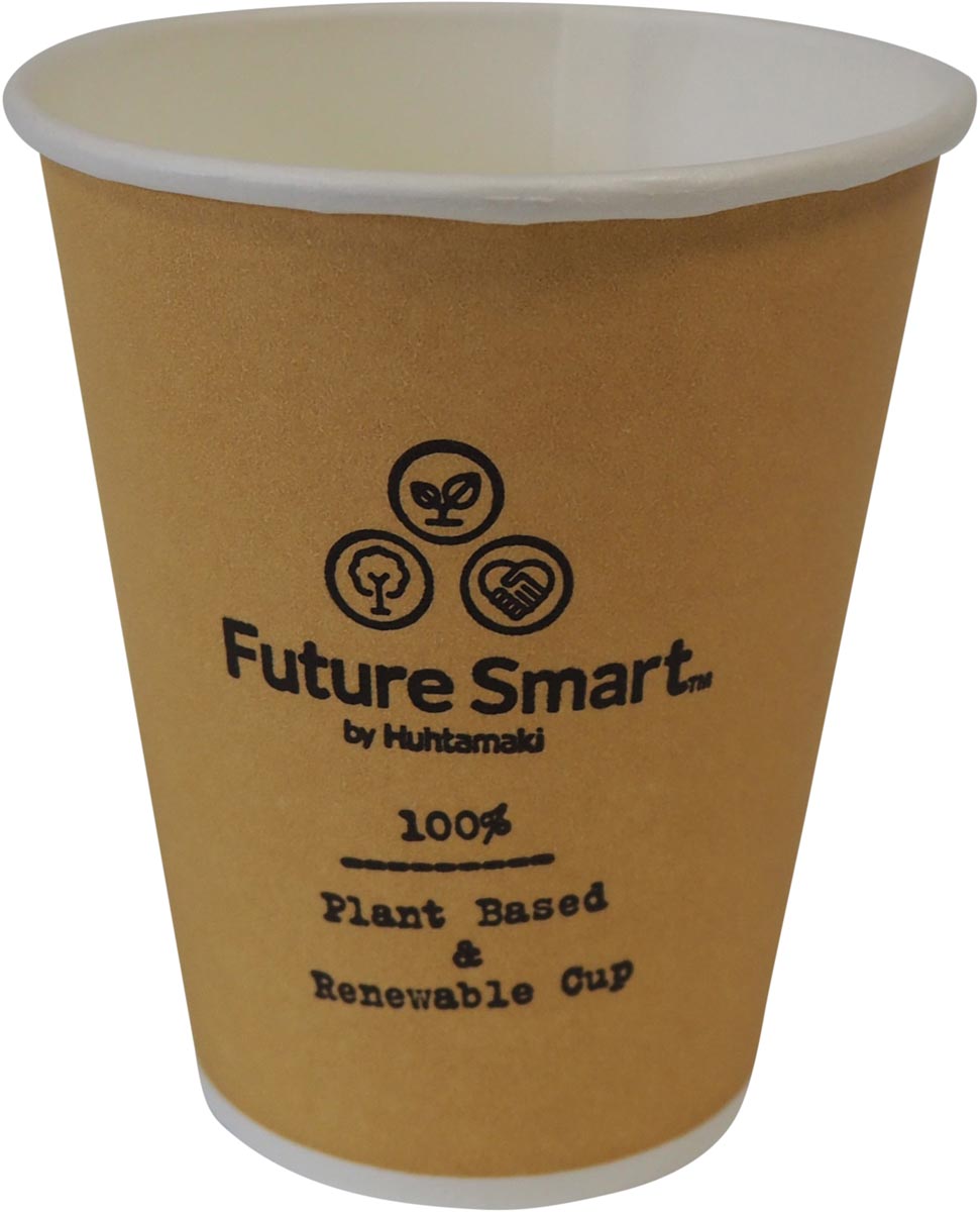 Drinkbeker Future Smart, uit karton, 150 ml, diameter 70,3 mm, pak van 100 stuks