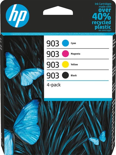 HP inktcartridge 903, 300 pagina's, OEM 6ZC73AE, 4 kleuren