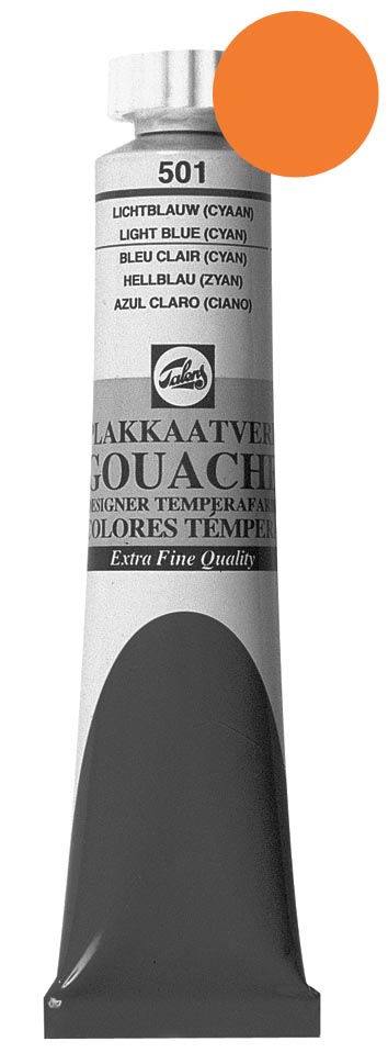 Talens Plakkaatverf Extra Fijn Tube Van 20 Ml Vermiljoen huismerk kopen in de aanbieding