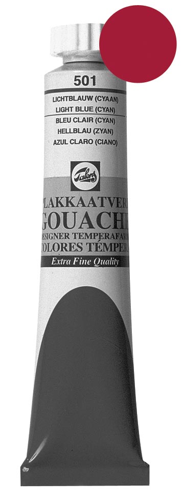 Talens Plakkaatverf Extra Fijn Tube Van 20 Ml Karmijn huismerk kopen in de aanbieding