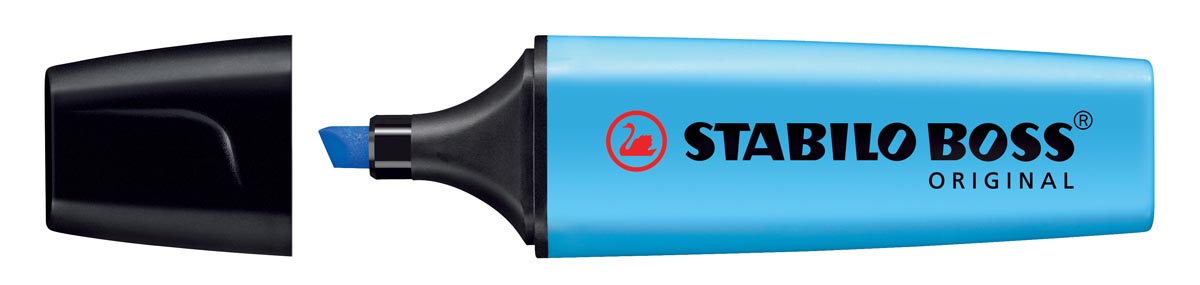 STABILO BOSS ORIGINAL markeerstift, blauw afbeelding