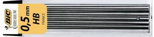 Bic criterium potloodstiften, 0,7 mm, HB, etui van 12 stuks-3