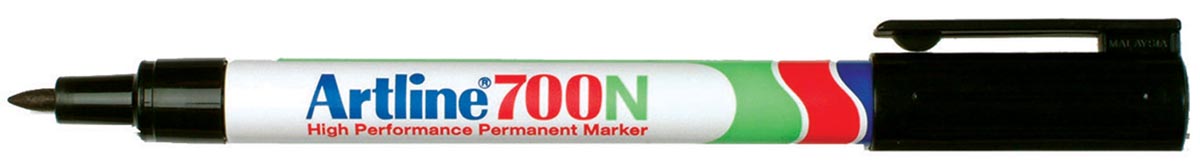 Permanent marker Artline 700N zwart afbeelding