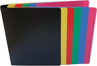 Alpha ringmap, voor ft A4, uit PP, 2 ringen van 25 mm, geassorteerde kleuren-3