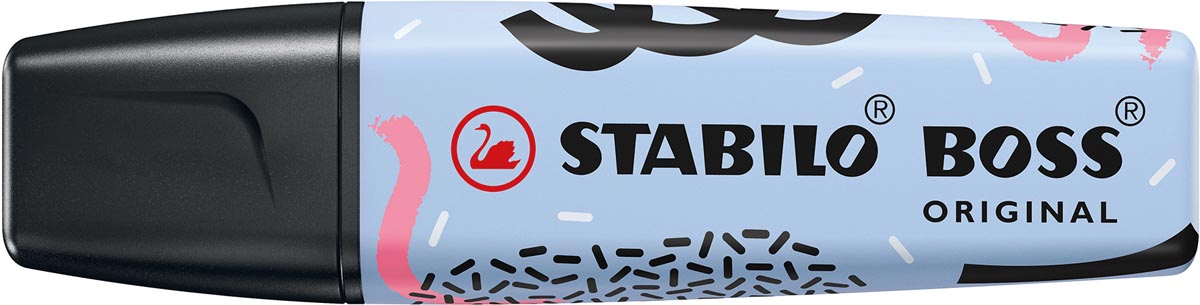 STABILO BOSS by Ju Schnee markeerstift, pastelblauw STABILO BOSS by Ju Schnee markeerstift, pastelblauw