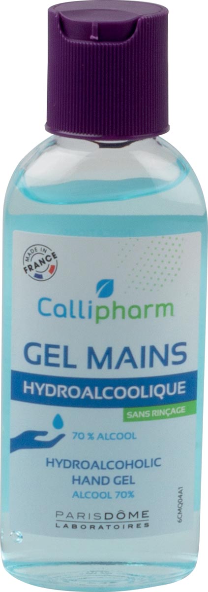 Hydroalcoholische handgel, flesje van 100 ml
