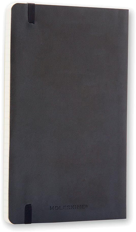 Moleskine notitieboek, ft 13 x 21 cm, gelijnd, soepele cover, 192 bladzijden, zwart-3