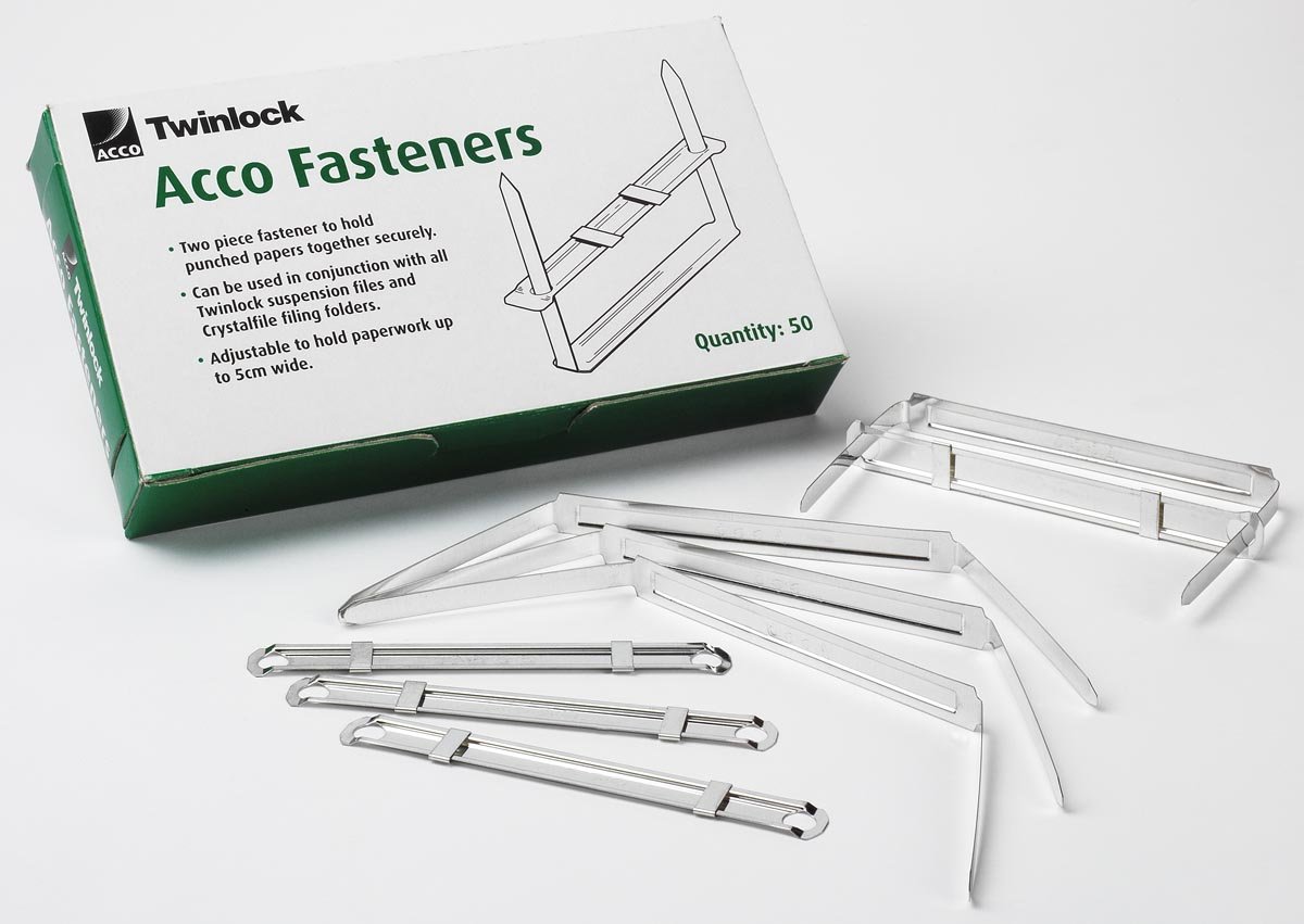 Acco fasteners, doos van 50 stuks afbeelding