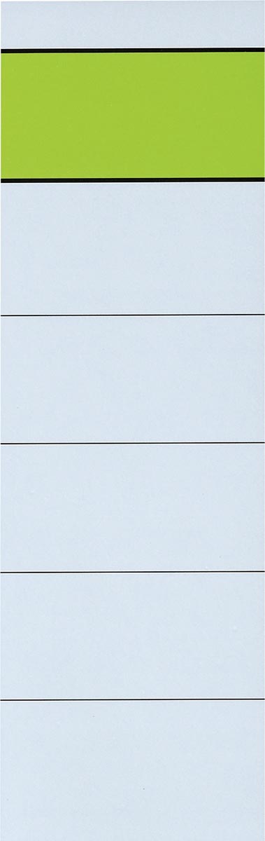 Zelfklevende rugetiketten ft 6 x 19 cm, pak van 10 stuks