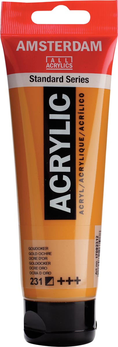 Talens acrylverf Amsterdam goudoker