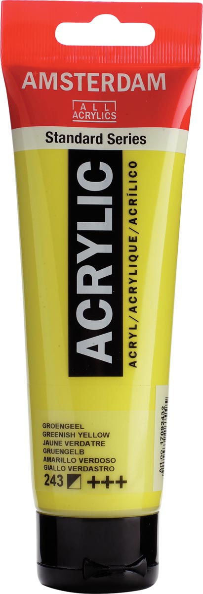 Talens acrylverf Amsterdam groengeel