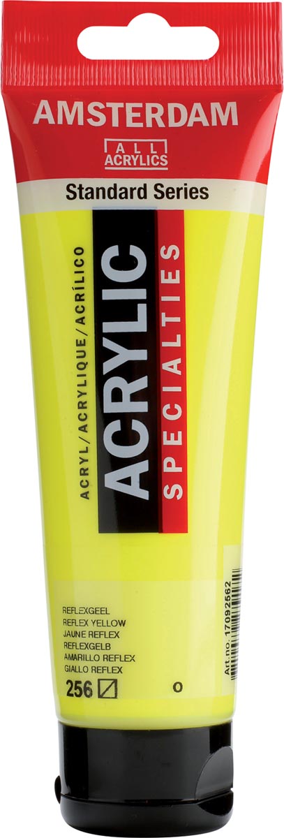Amsterdam acrylverf, tube van 120 ml, Reflexgeel