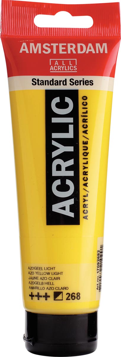 Talens acrylverf Amsterdam azogeel Licht