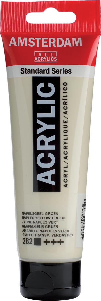 Amsterdam acrylverf, tube van 120 ml, Napelsgeel groen