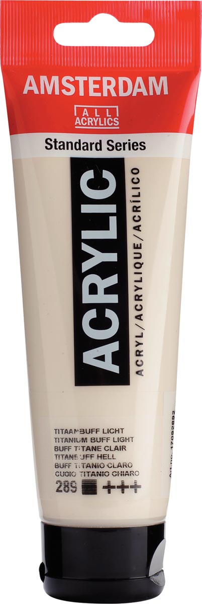 Talens acrylverf Amsterdam titaanbuff licht