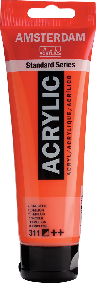 Talens acrylverf Amsterdam vermiljoen