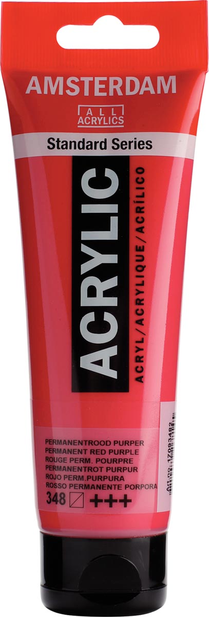 Talens acrylverf Amsterdam permanentrood purper