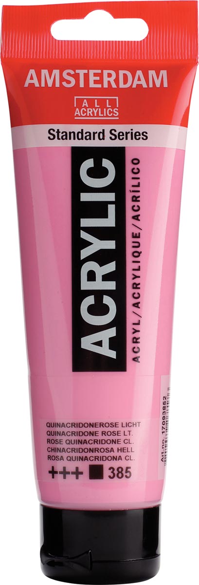 Talens acrylverf Amsterdam quinacridoneroze licht