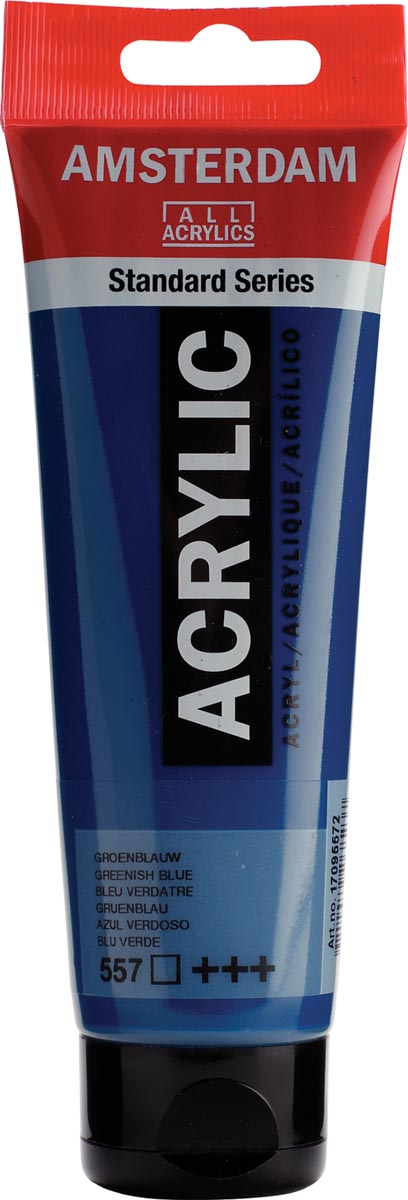 Talens acrylverf Amsterdam groenblauw