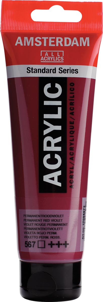 Talens acrylverf Amsterdam permanent rood violet