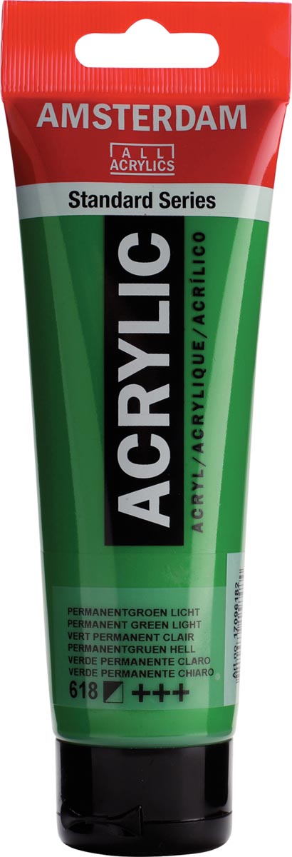 Talens acrylverf Amsterdam permanentgroen Licht
