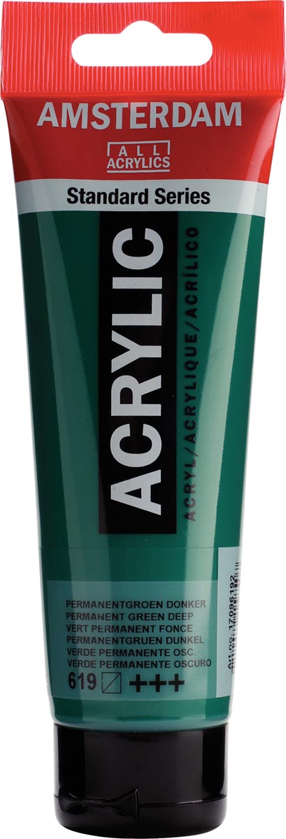 Talens acrylverf Amsterdam permanentgroen Donker