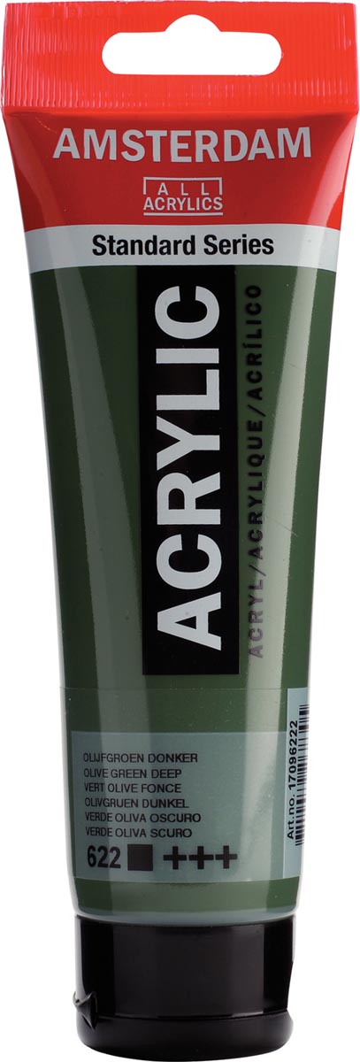 Talens acrylverf Amsterdam olijfgroen donker