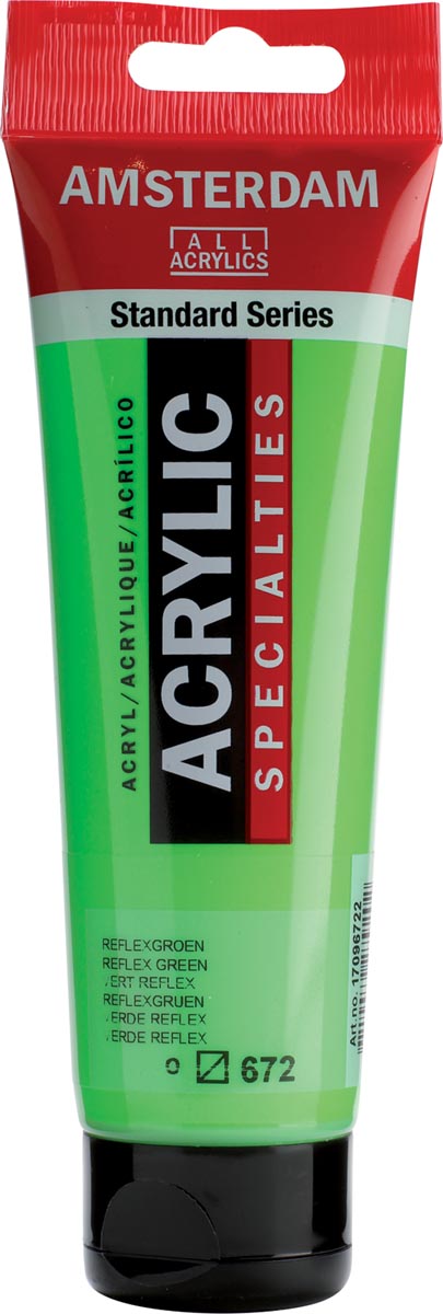 Amsterdam acrylverf, tube van 120 ml, Reflexgroen