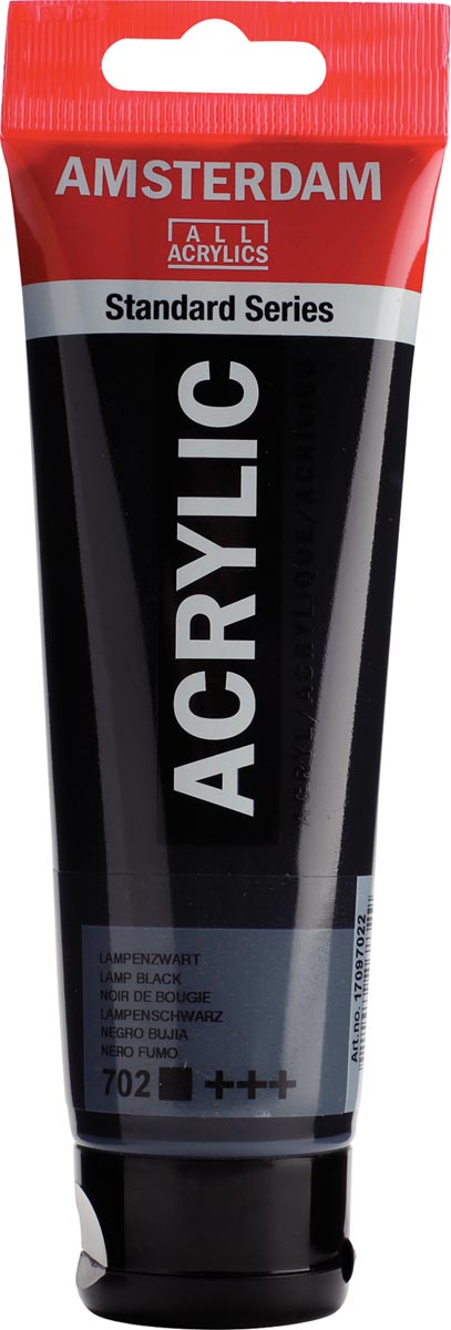 Talens acrylverf Amsterdam lampenzwart