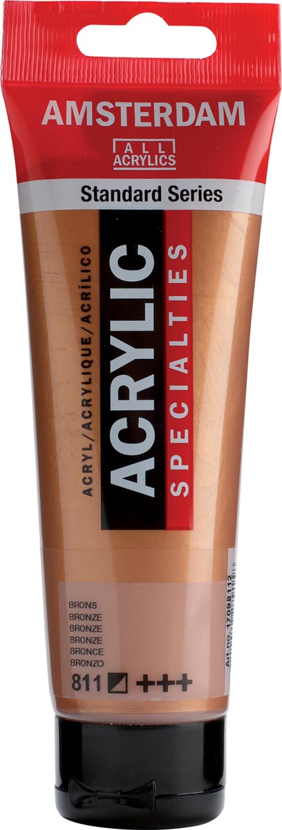 Amsterdam acrylverf, tube van 120 ml, Brons
