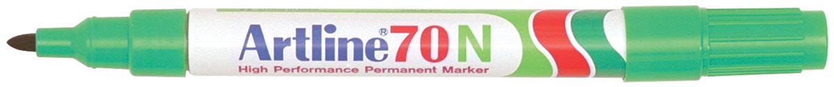 Permanent marker Artline 70N groen afbeelding