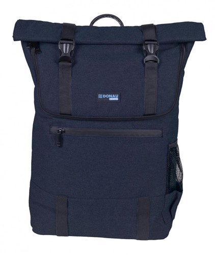 Donau Travel rugzak London, 18 l, 15,6 inch, marineblauw