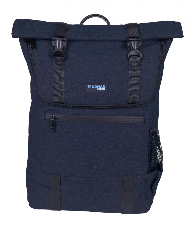 DONAU TRAVEL rugzak London, 18 l, 15,6 inch, marineblauw