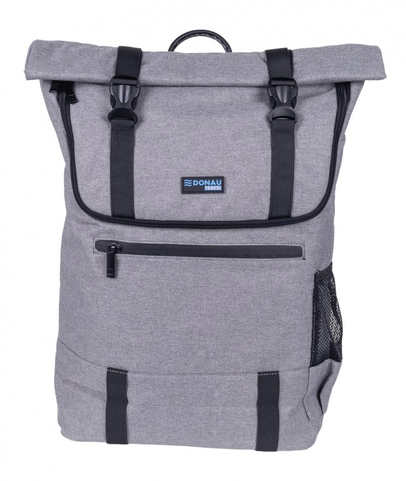 DONAU TRAVEL rugzak London, 18 l, 15,6 inch, grijs