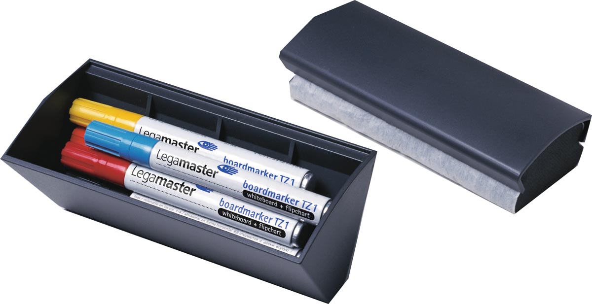 Legamaster bordenwisser met compartiment voor markers