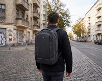 Donau Travel rugzak Berlin, 16 l, 15,6 inch, zwart-1