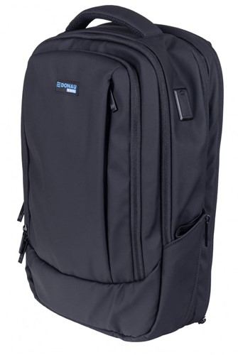 Donau Travel sac à dos Berlin, 16 l, 15,6 pouces, noir-2