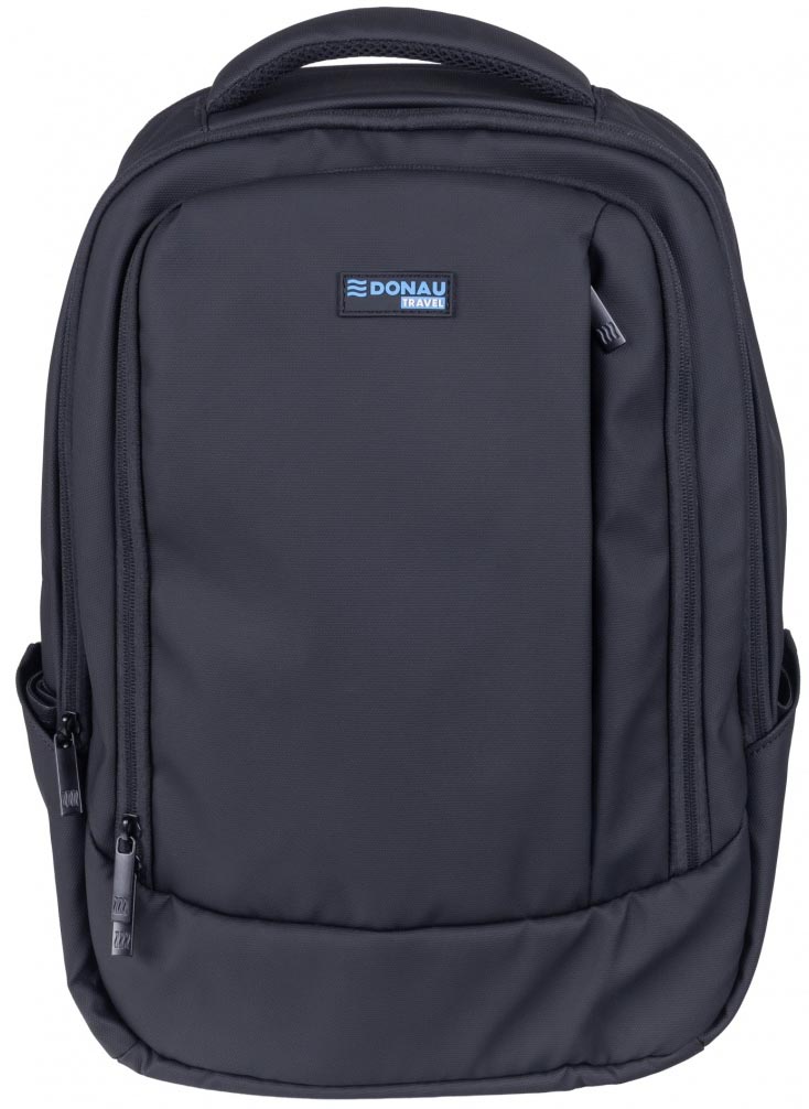 DONAU TRAVEL rugzak Berlin, 16 l, 15,6 inch, zwart