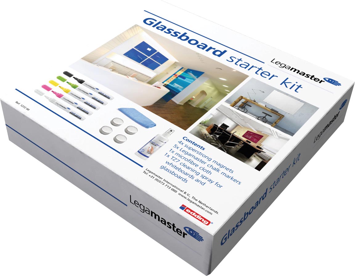 Legamaster glassboard starterkit