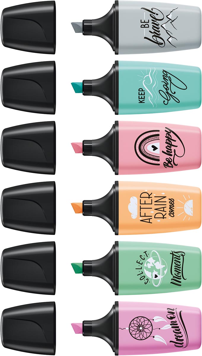 STABILO BOSS MINI - Markeerstift - Pastellove Edition 2.0 - Zacht Oranje - Per Stuk