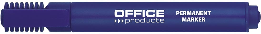 OFFICE products permanent marker 1-5 mm, beitelpunt, blauw afbeelding
