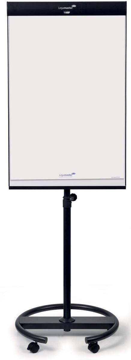 Legamaster magnetische flipchart Universal met ronde voet, ft 105 x 68 cm, gelakt staal afbeelding