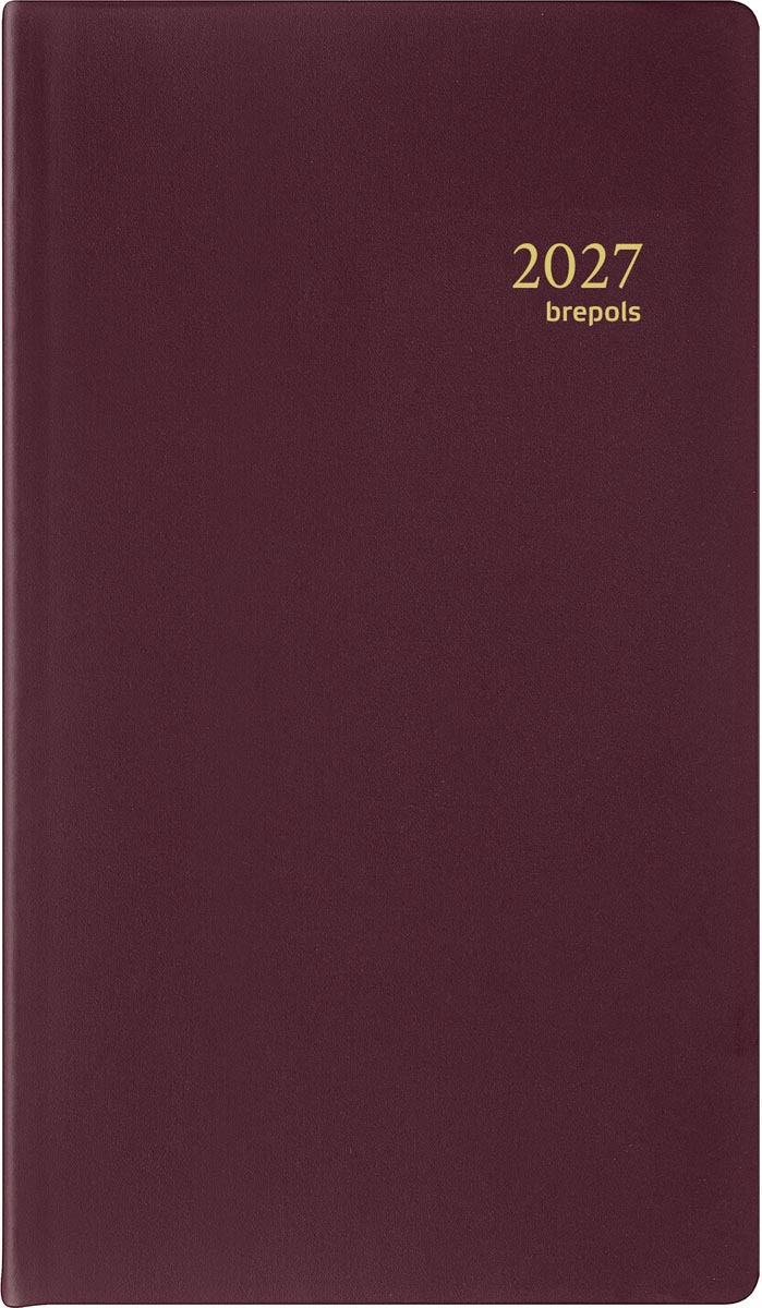 Brepols Notaplan Seta, bordeaux, 2027