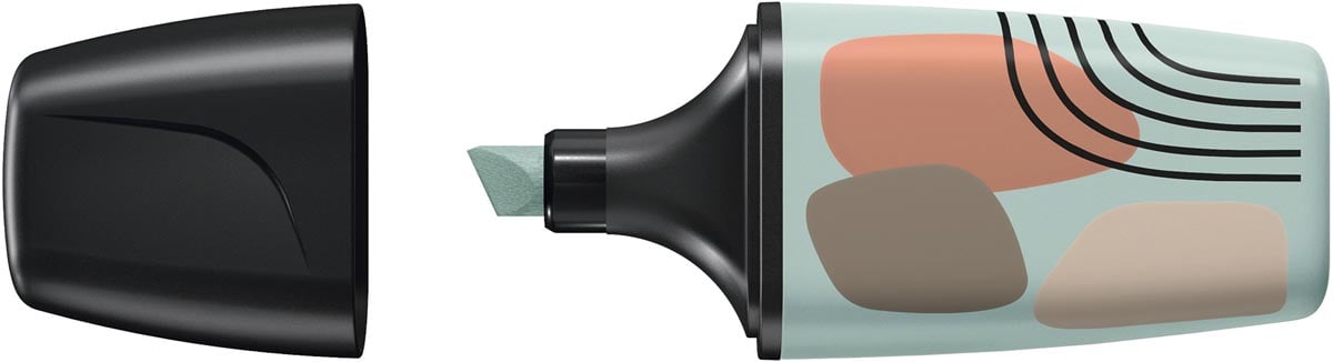 STABILO BOSS MINI naturevibes markeerstift, earth green (groen) afbeelding