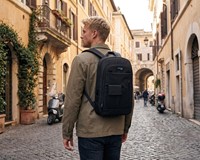 Donau Travel rugzak Rome, 9 l, 13,3 inch, zwart-1